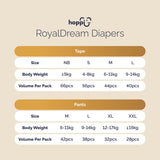 Hoppi [Carton] Royal Dream Diapers