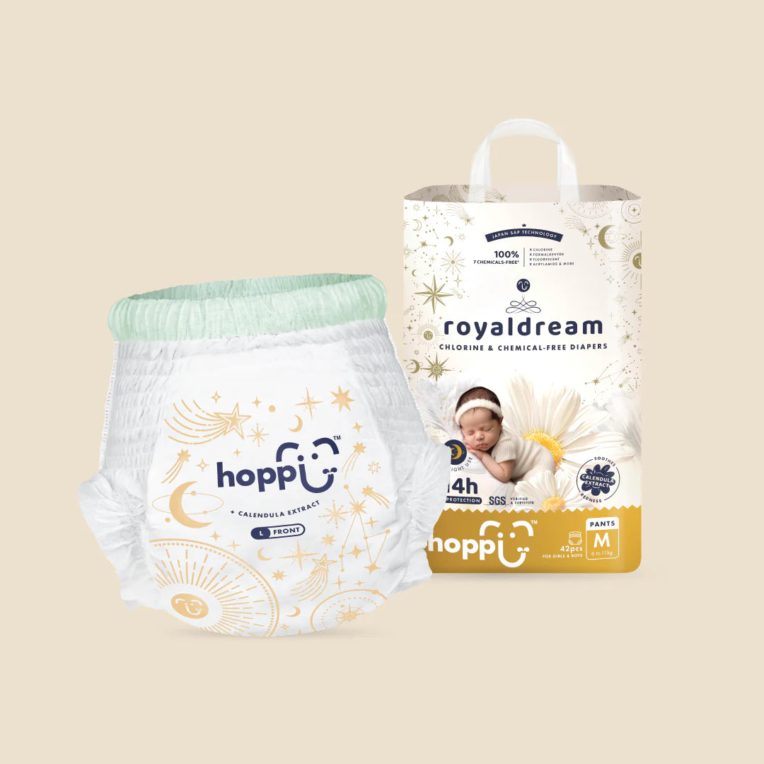 Hoppi Royal Dream Diapers Pants – beebeeboo.bn