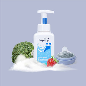 PREORDER Hoppi Bottles, Fruits & Vegetables Foam Cleanser 500ml