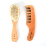 Snapkis Wooden Brush and Comb Set