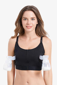 Shapee Handsfree Pumping Bra Black