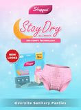 Shapee Overnite Sanitary Panties (3 pcs)