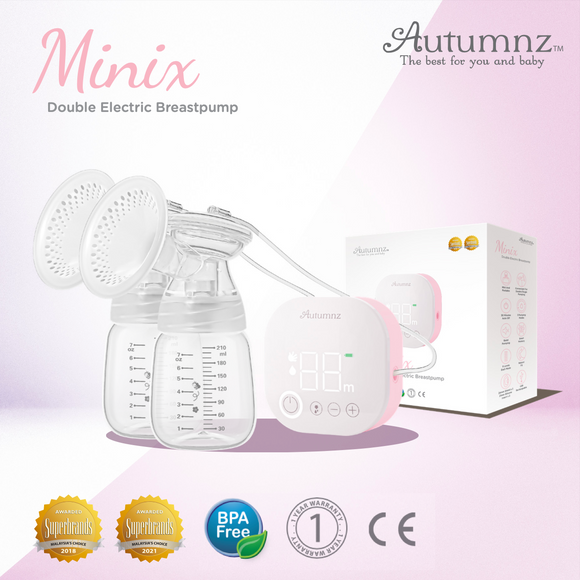 PREORDER Autumnz Minix Double Electric Breastpump – beebeeboo.bn