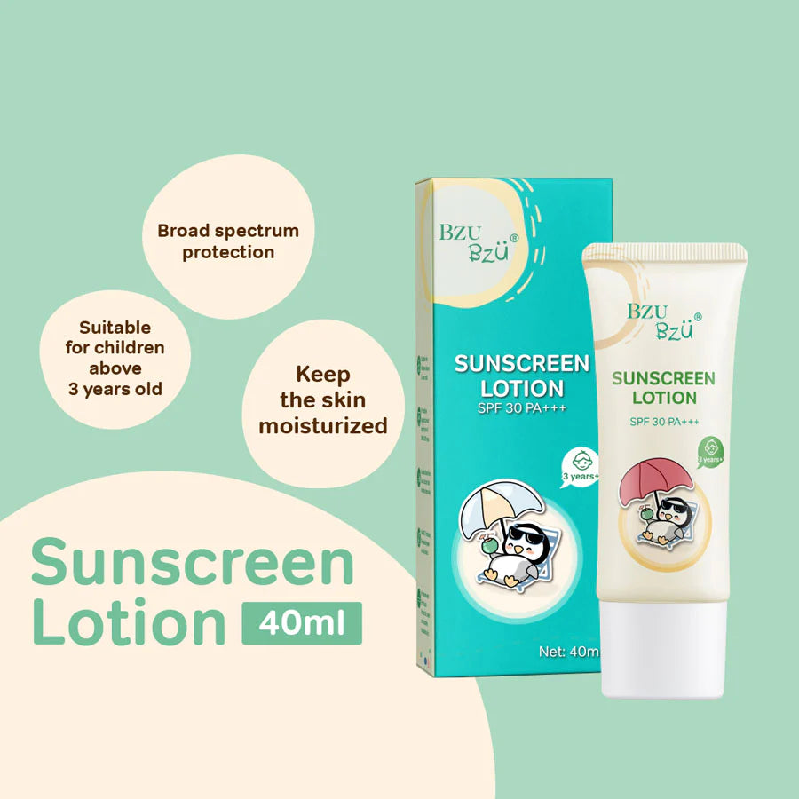Bzu Bzu Sunscreen Lotion (40ml) – beebeeboo.bn