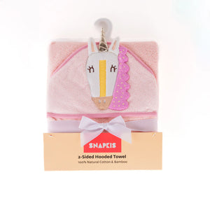 Snapkis 2 in 1 Hooded Towel