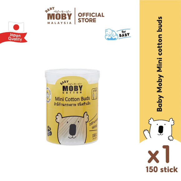 Baby Moby Mini Cotton Buds – beebeeboo.bn