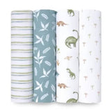 Aden + Anais 4 piece Organic Swaddle Muslin