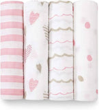 Aden + Anais 4 piece Organic Swaddle Muslin