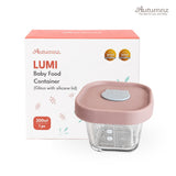 Autumnz LUMI Baby Food Container Glass with Silicone