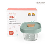 Autumnz LUMI Baby Food Container Glass with Silicone