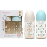 Autumnz PPSU Wide Neck Baby Bottle 8oz Twin