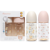 Autumnz PPSU Wide Neck Baby Bottle 8oz Twin
