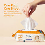 Hoppi [Carton] Antibacterial Wipes (80’s x 3)