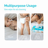 Hoppi [Carton] Water Wet Wipes (20’s x 5)