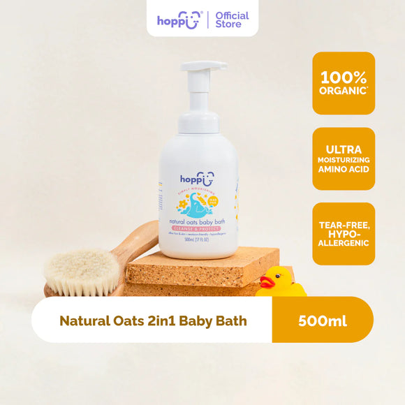 Hoppi Natural Oats Baby Bath (500ml)