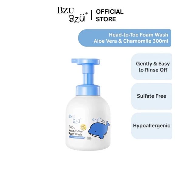 Bzu Bzu Baby Head to Toe Foam Wash