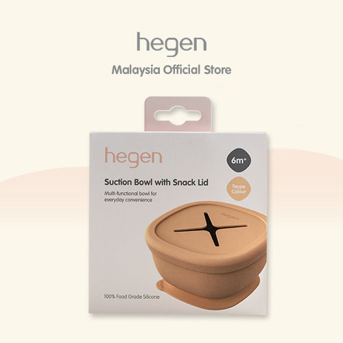 Hegen Suction Bowl with Snack Lid