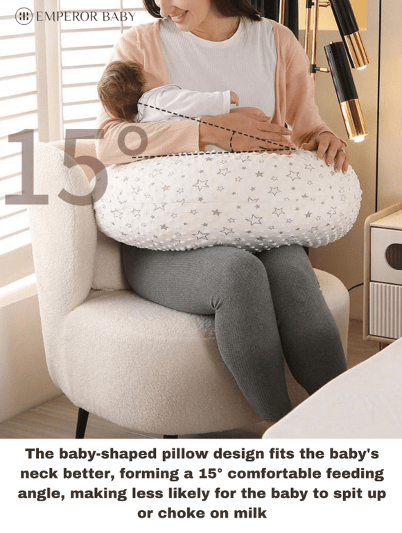 Emperor Baby Dotted Nursing Pillow