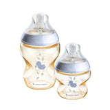 Tommee Tippee Bottle Newborn Set Natural Start PPSU Decorated Blue