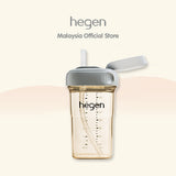 Hegen PPSU 8 Oz Slow Flow Straw Bottle