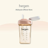 Hegen PPSU 8 Oz Slow Flow Straw Bottle