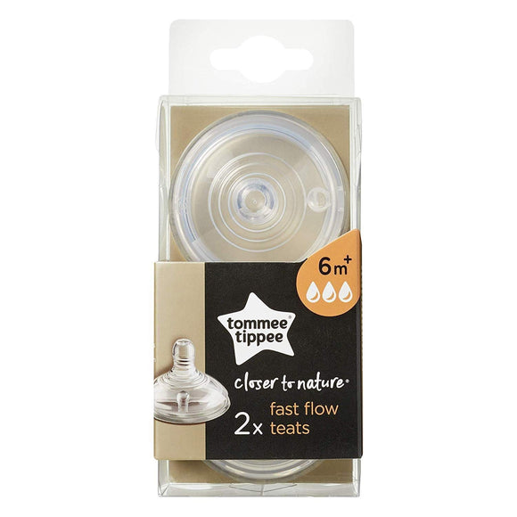 Tommee Tippee Closer to Nature Teats 2pcs