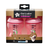 Tommee Tippee Closer to Nature 9oz/260ml Bottle Twin Pack