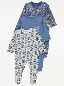 Toy StorySleepsuits 3 pack